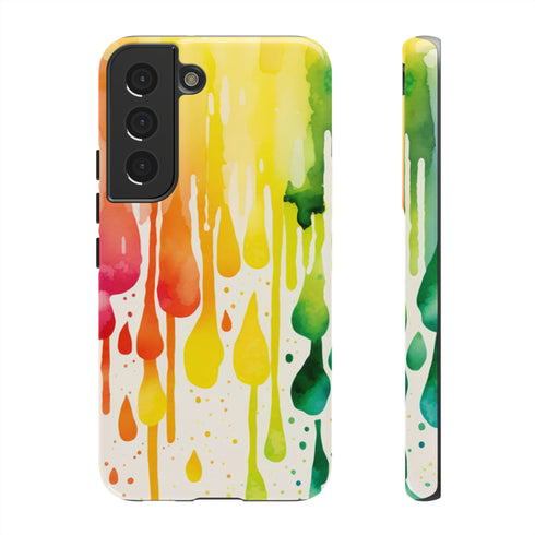 Rainbow Spring Showers - Impact Resistant Phone Case